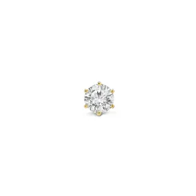 14k Diamond  Stone (yellow)
