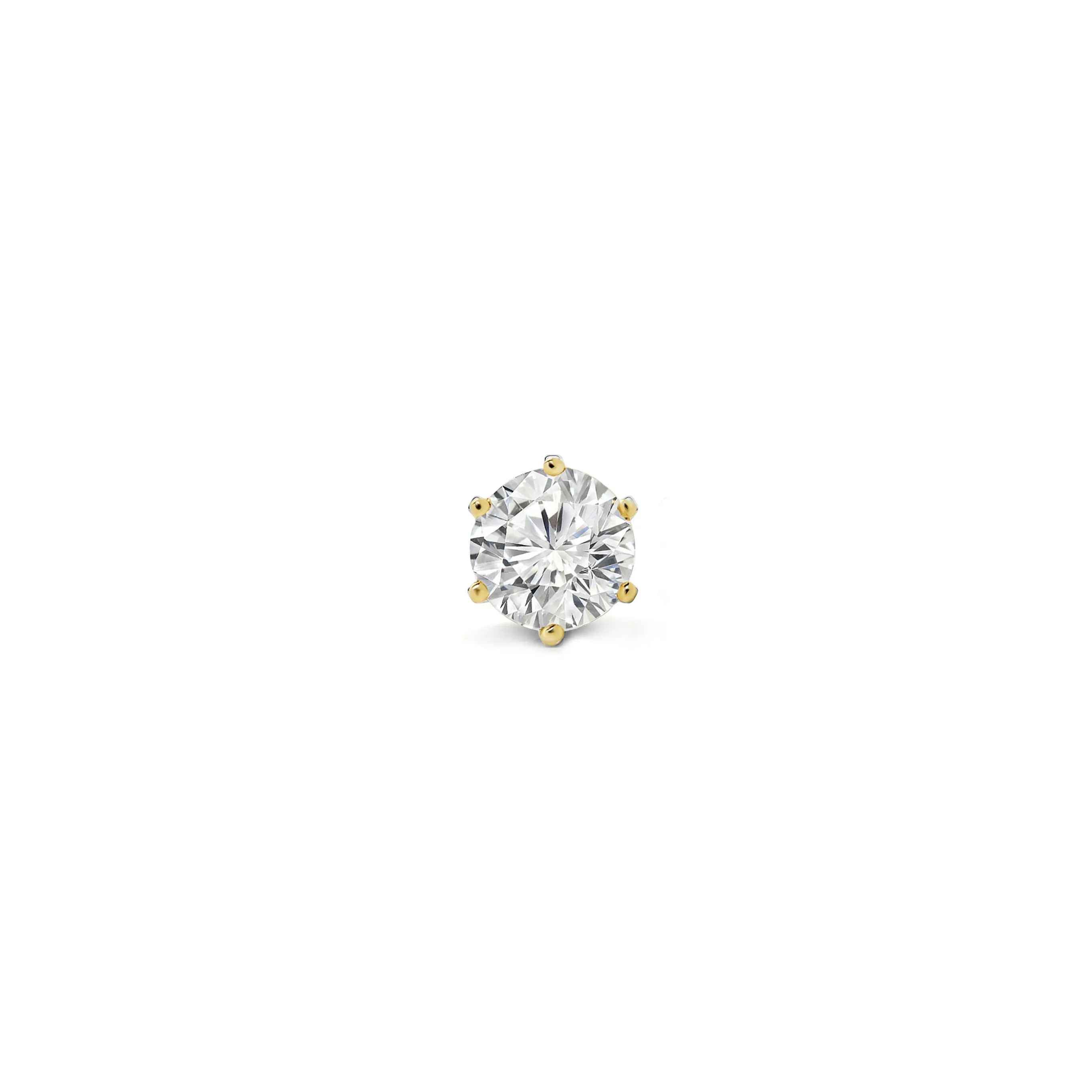 14k Diamond  Stone (yellow)