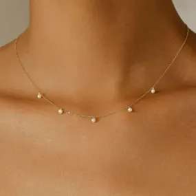 14K Gold Peace Lover Choker