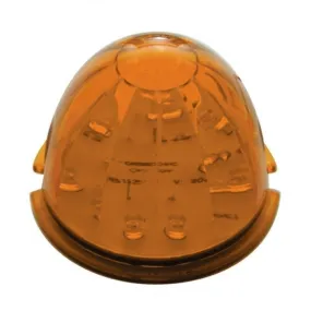 17 LED Dual Function Watermelon Cab Light - Amber LED/Amber Lens