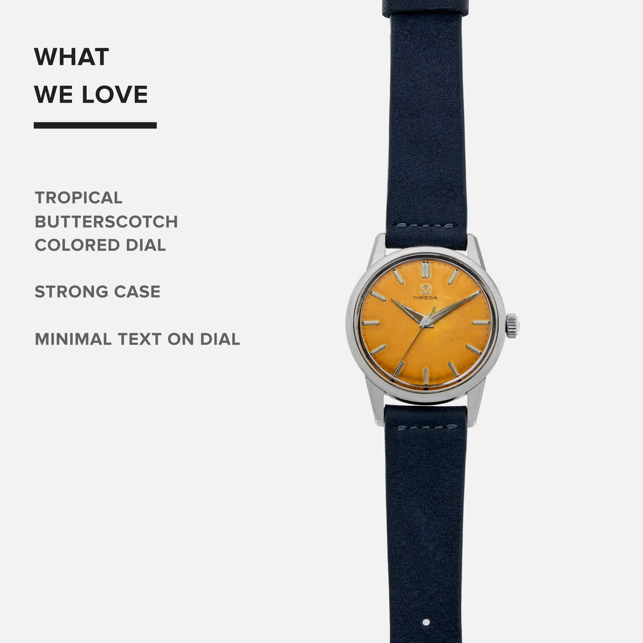 1962 Omega Ref. 14390-62-SC With Tropical Dial