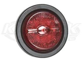 2-1/2" Round LED Standard Lens Red