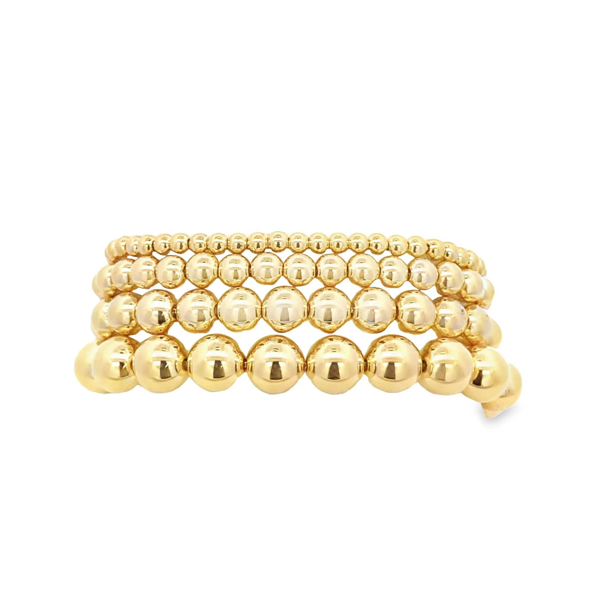 4,6,8,10mm Adjustable Bead Bracelet  (I70-I71,I83)