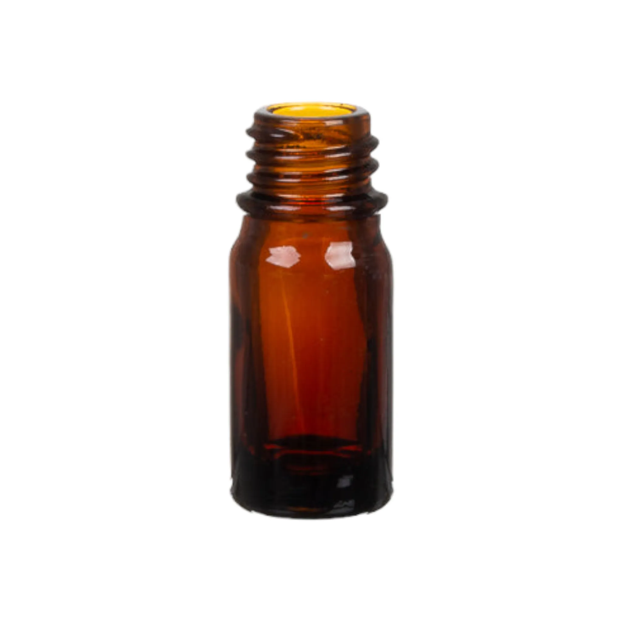 5ml Glass Dropper Bottle Amber Brown with Tamper Evident Slow Flow Lid
