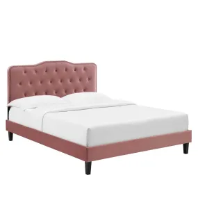 Amber Full Platform Bed By Modway - MOD-6783 - Dusty Rose