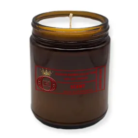 Amber Jar 8oz Soy Candle