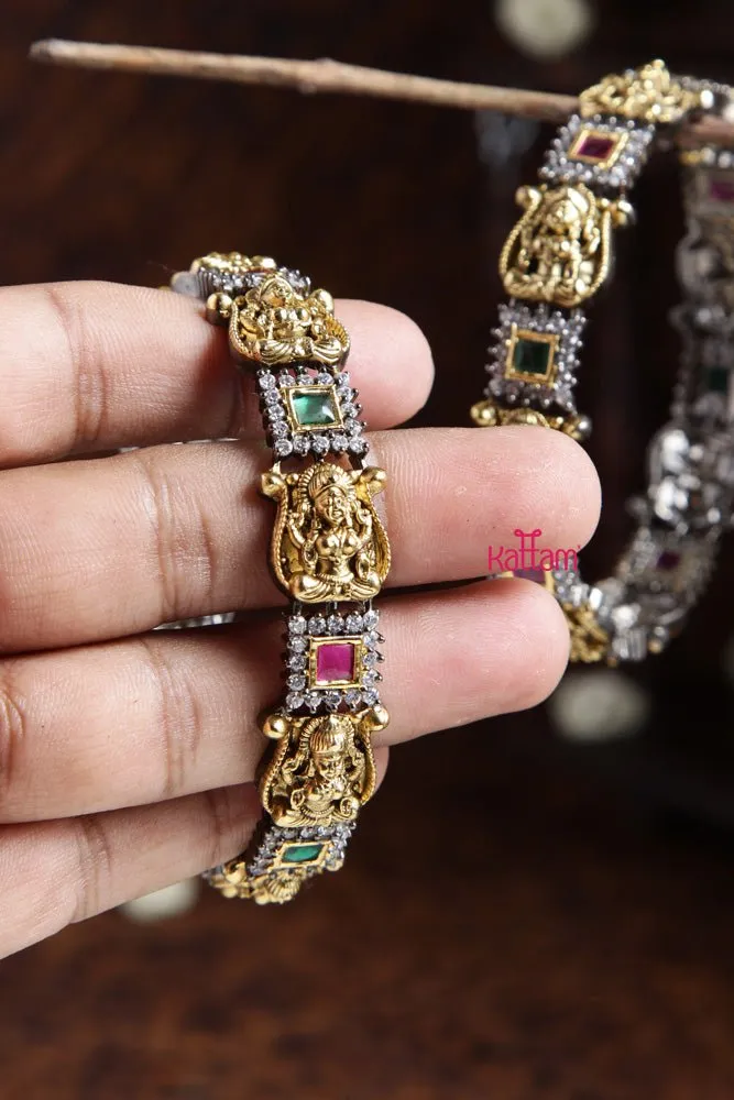 Antique Goddess Stone Bangle