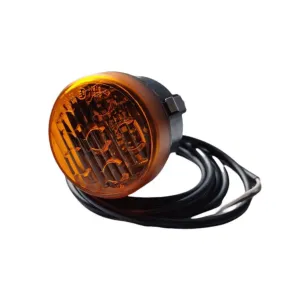 Aspock Roundpoint II LED Rear Indicator Light - 31-7600-707