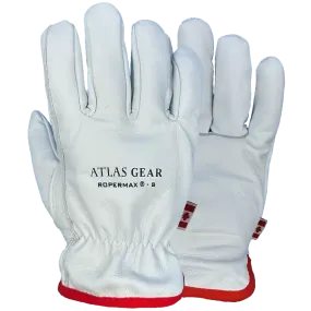 Atlas - 805 - Leather Roper Gloves Ropermax®