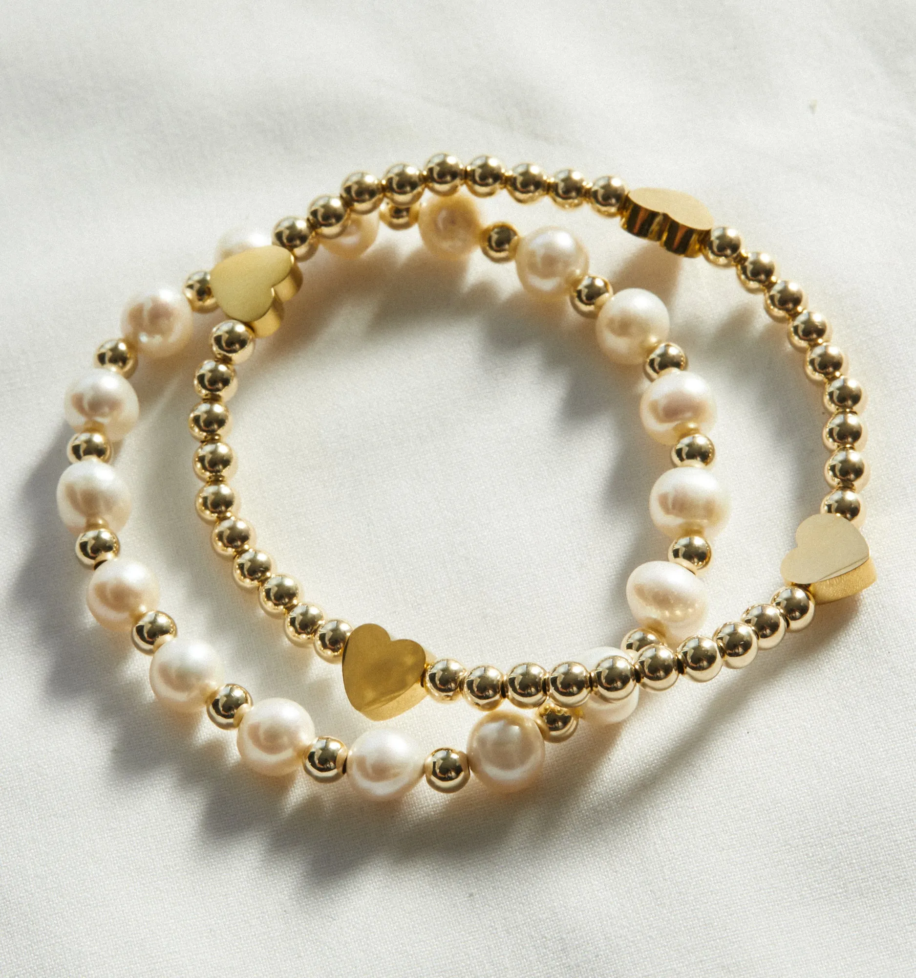 Ball Bracelet With Pearls