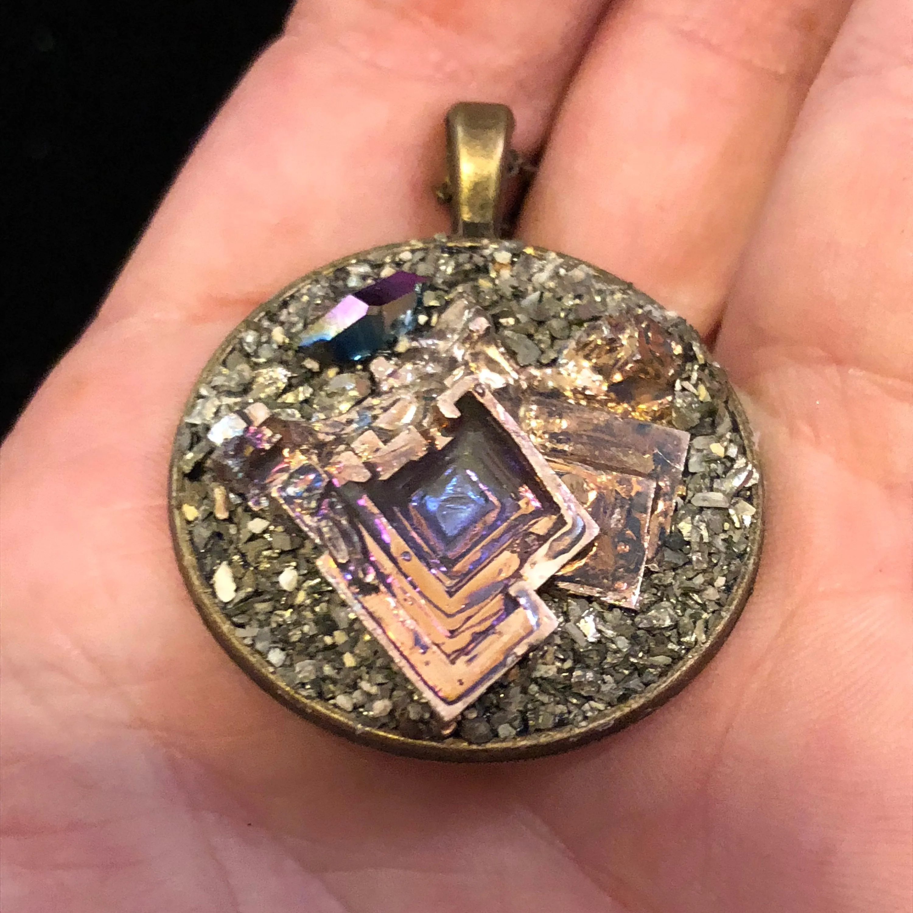 Bismuth Necklace