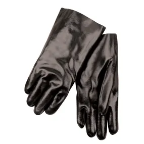 Black Stallion 12 Inch PVC Dipped Synthetic Gloves, Smooth Finish - 5112S