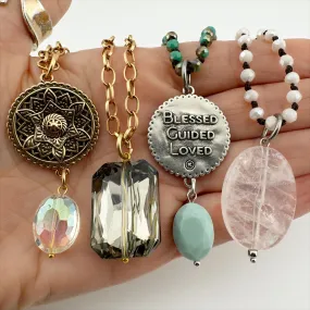 BLESSED GUIDED LOVED | MANDALA | Original Necklace