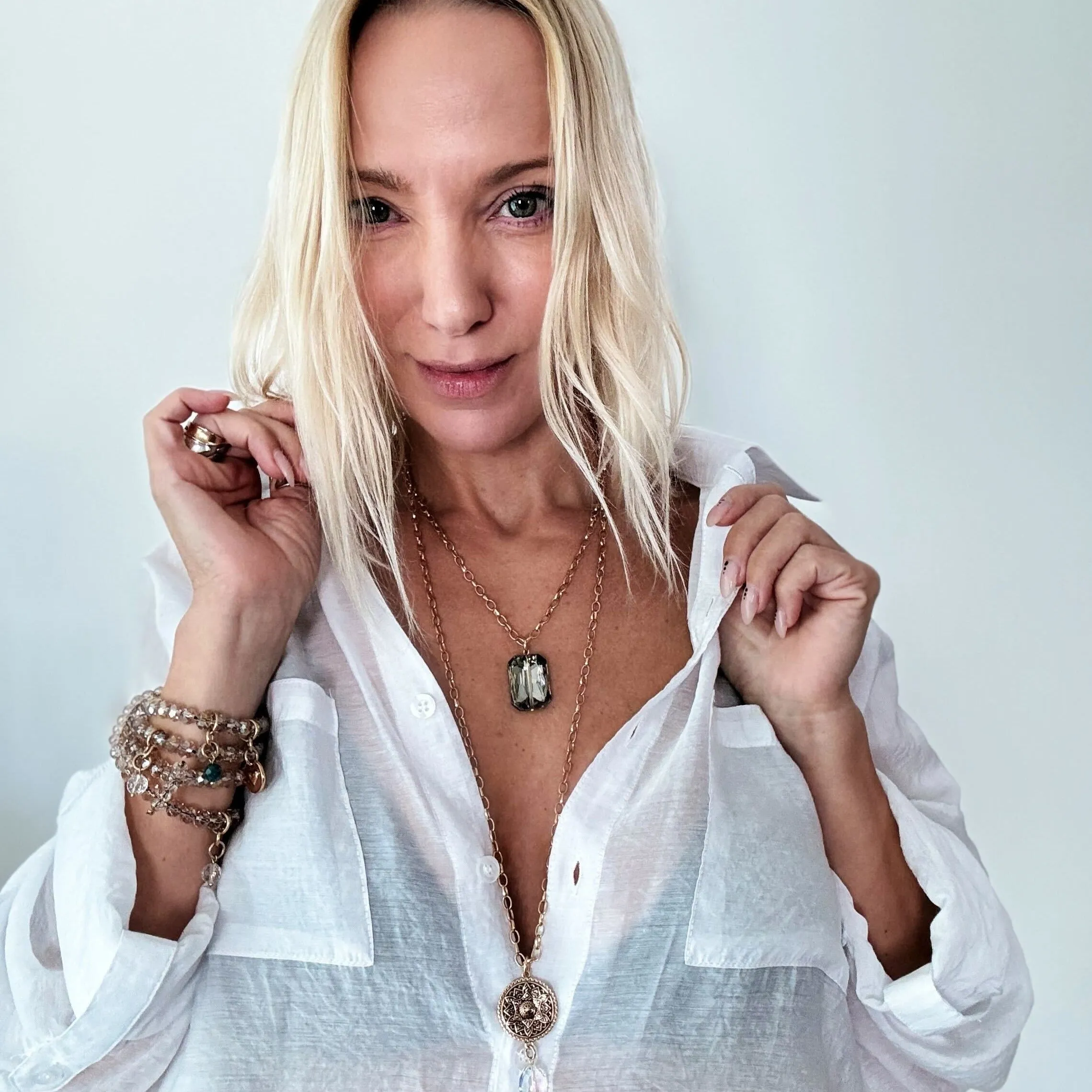 BLESSED GUIDED LOVED | MANDALA | Original Necklace