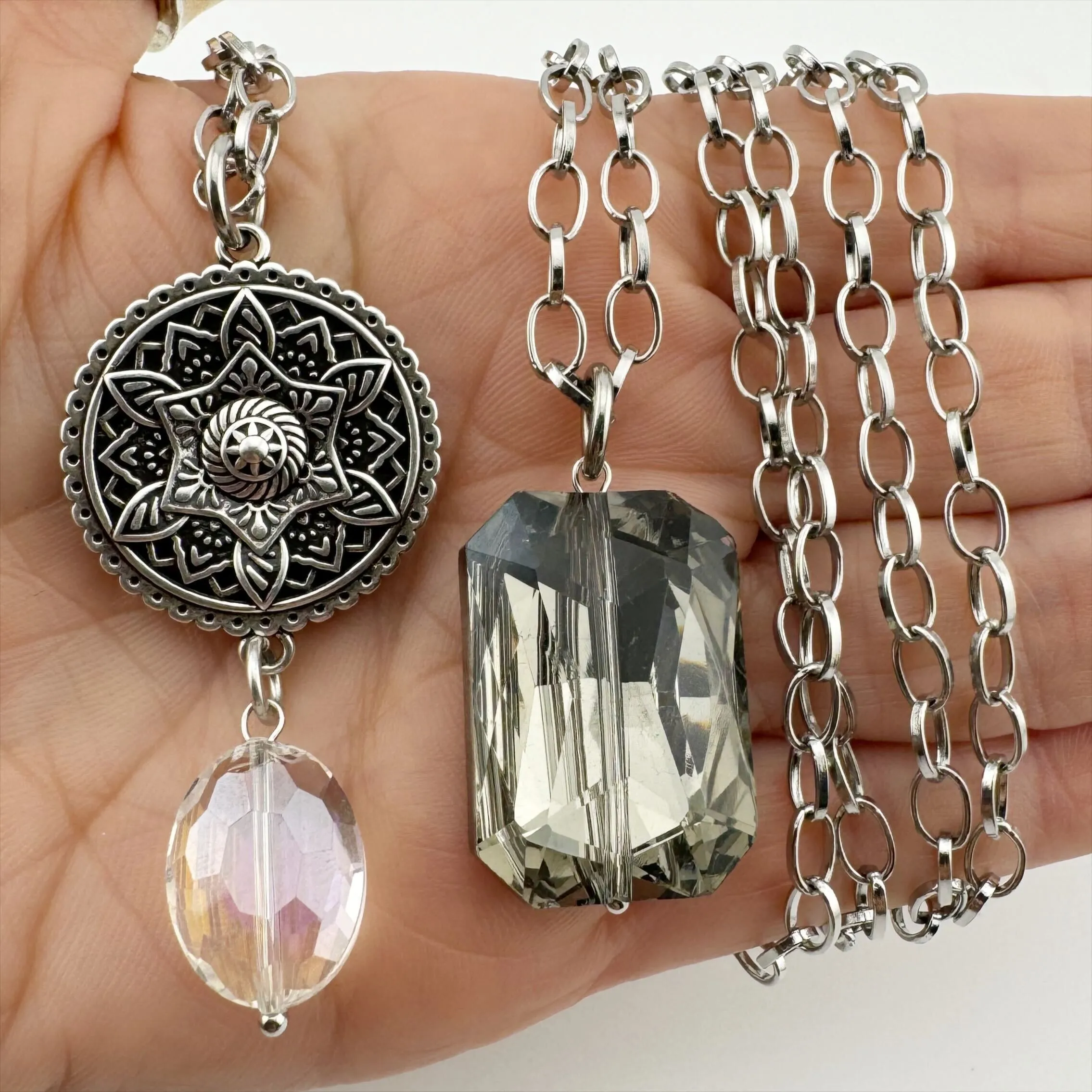 BLESSED GUIDED LOVED | MANDALA | Original Necklace