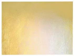BU01137.51 - Medium Amber Iridescent Transparent Thin Glass - 90 COE 5x8