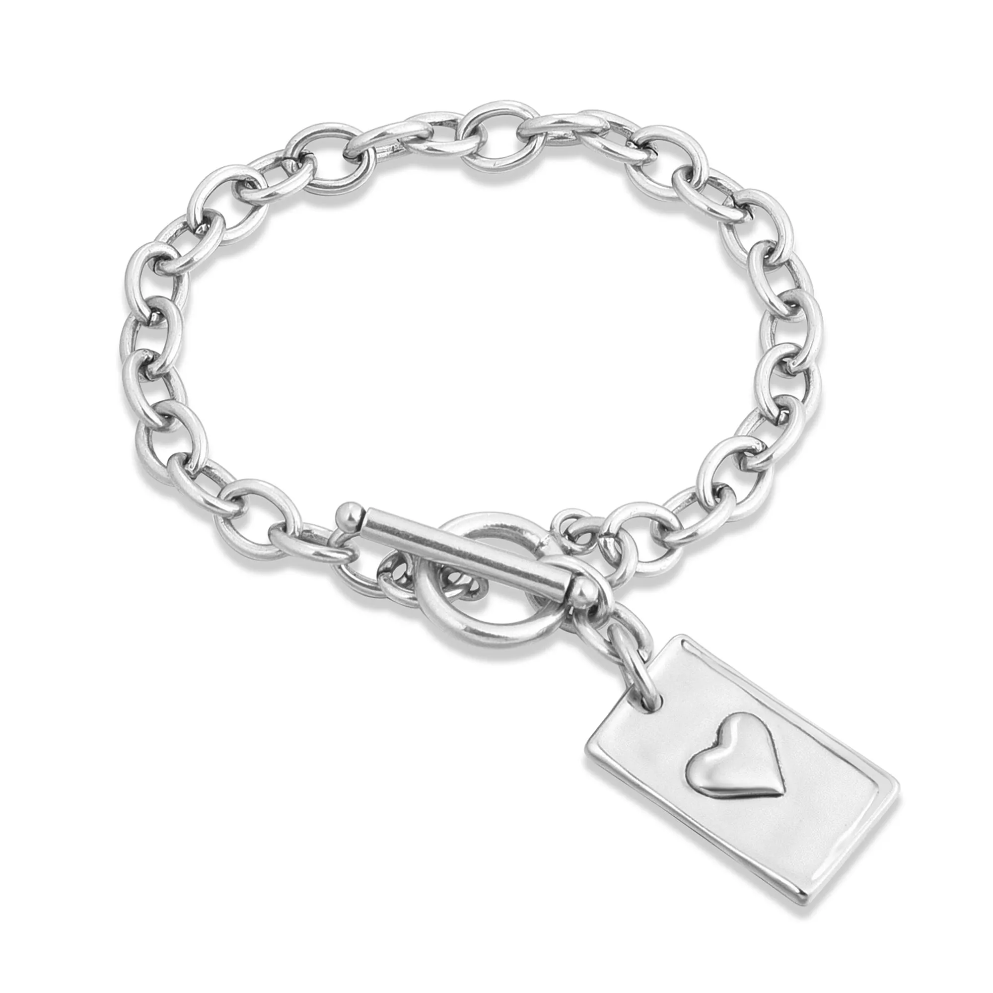 CHOOSE YOUR MESSAGE | RECTANGLE | Chain Bracelet