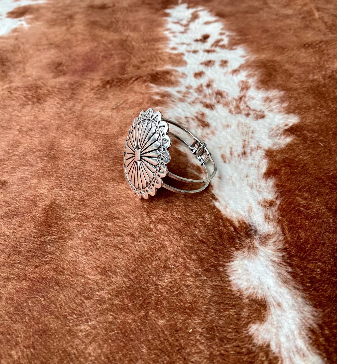 Concho Statement Bracelet