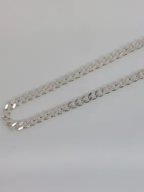 Diamond Cut Curb Bracelet