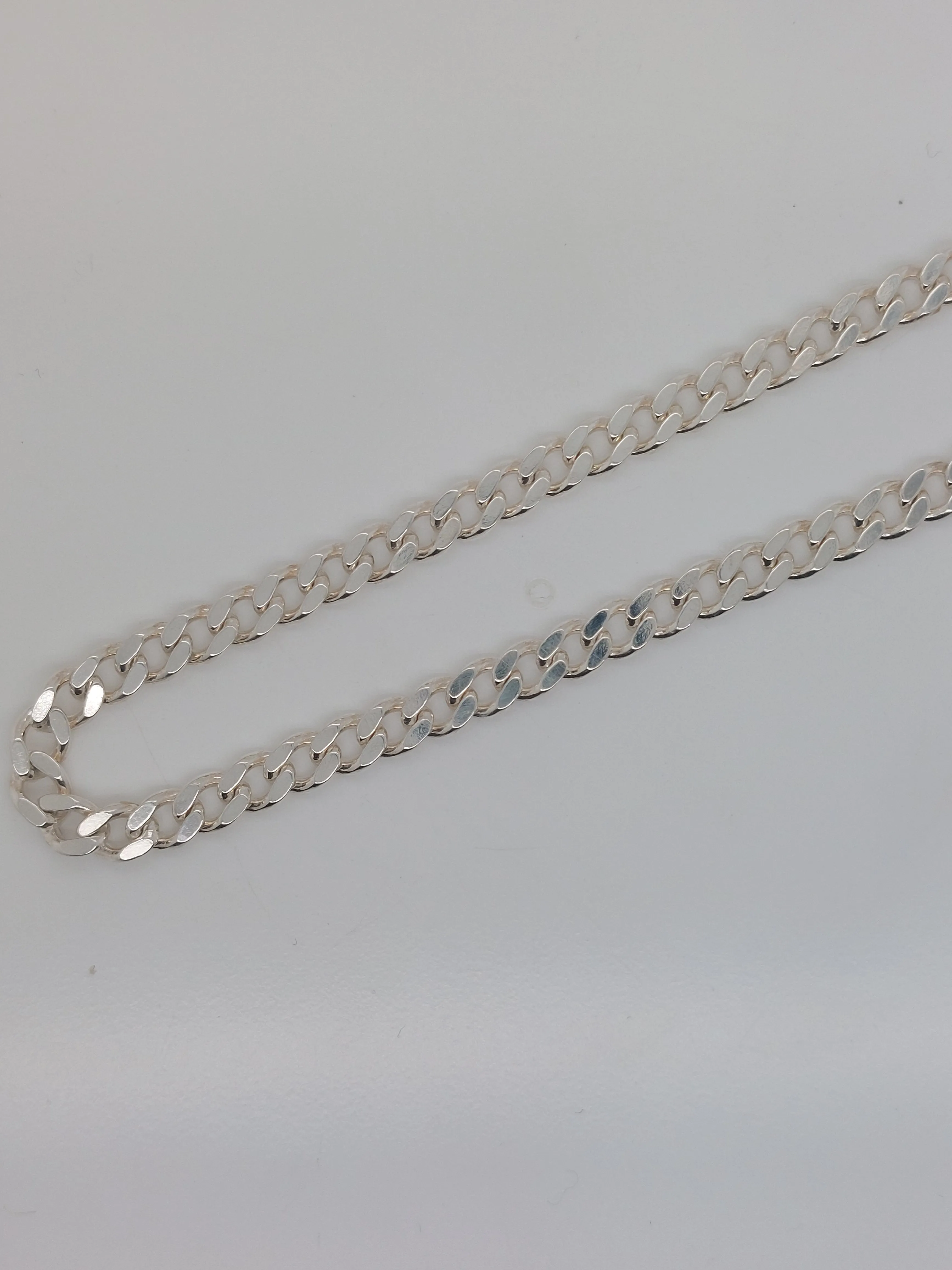 Diamond Cut Curb Bracelet