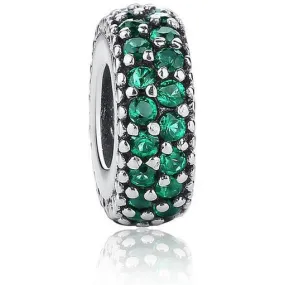 Emerald Green CZ Spacer