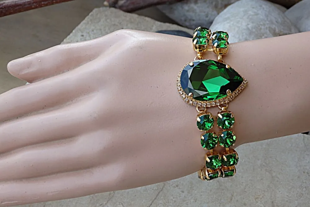 Emerald Rebeka Bracelet