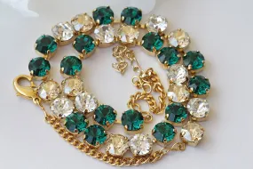 EMERALD VICTORIAN NECKLACE