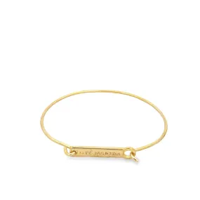 Faith Life Buckle Bangle Bracelet With Cz Stone (B22)