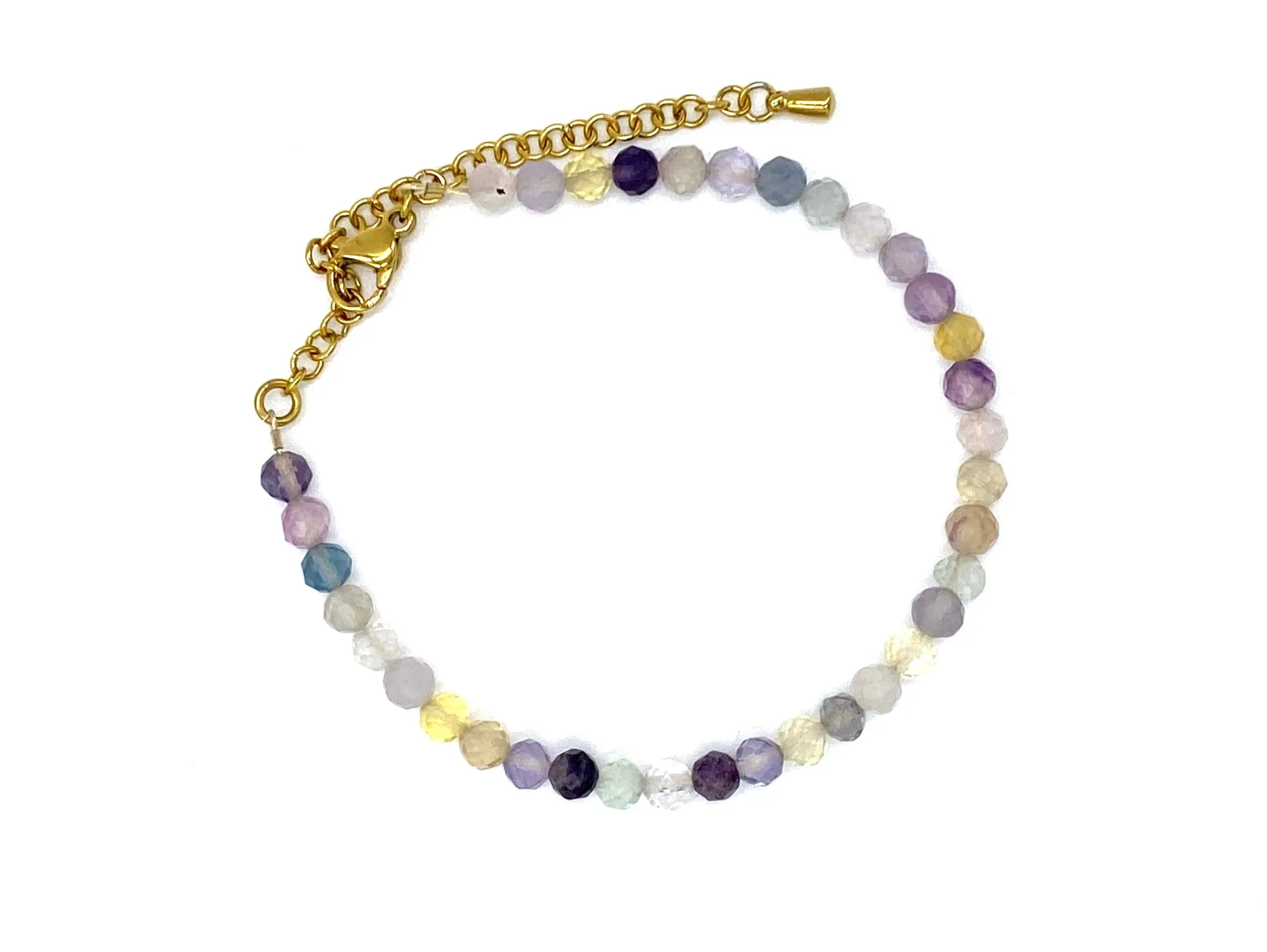 Fluorite Beaded Bracelet