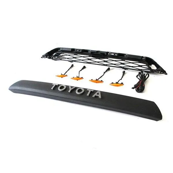 Front Grill With Light for Toyota 4Runner TRD Pro 2014-2019