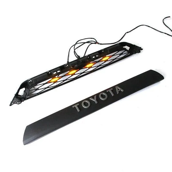 Front Grill With Light for Toyota 4Runner TRD Pro 2014-2019