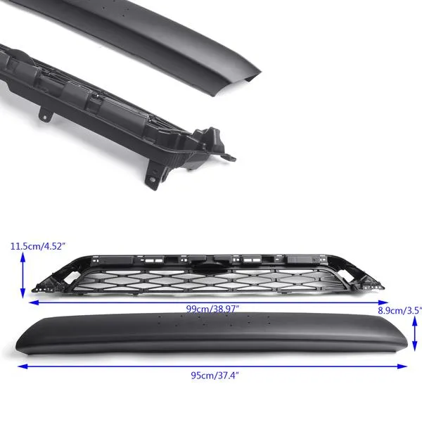Front Grill With Light for Toyota 4Runner TRD Pro 2014-2019