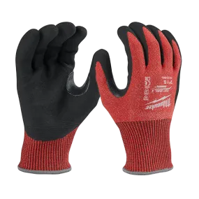 General Purpose Gloves - Milwaukee® Cut Level 4 Nitrile Dipped Gloves, 12 Pack, 48-22-894B