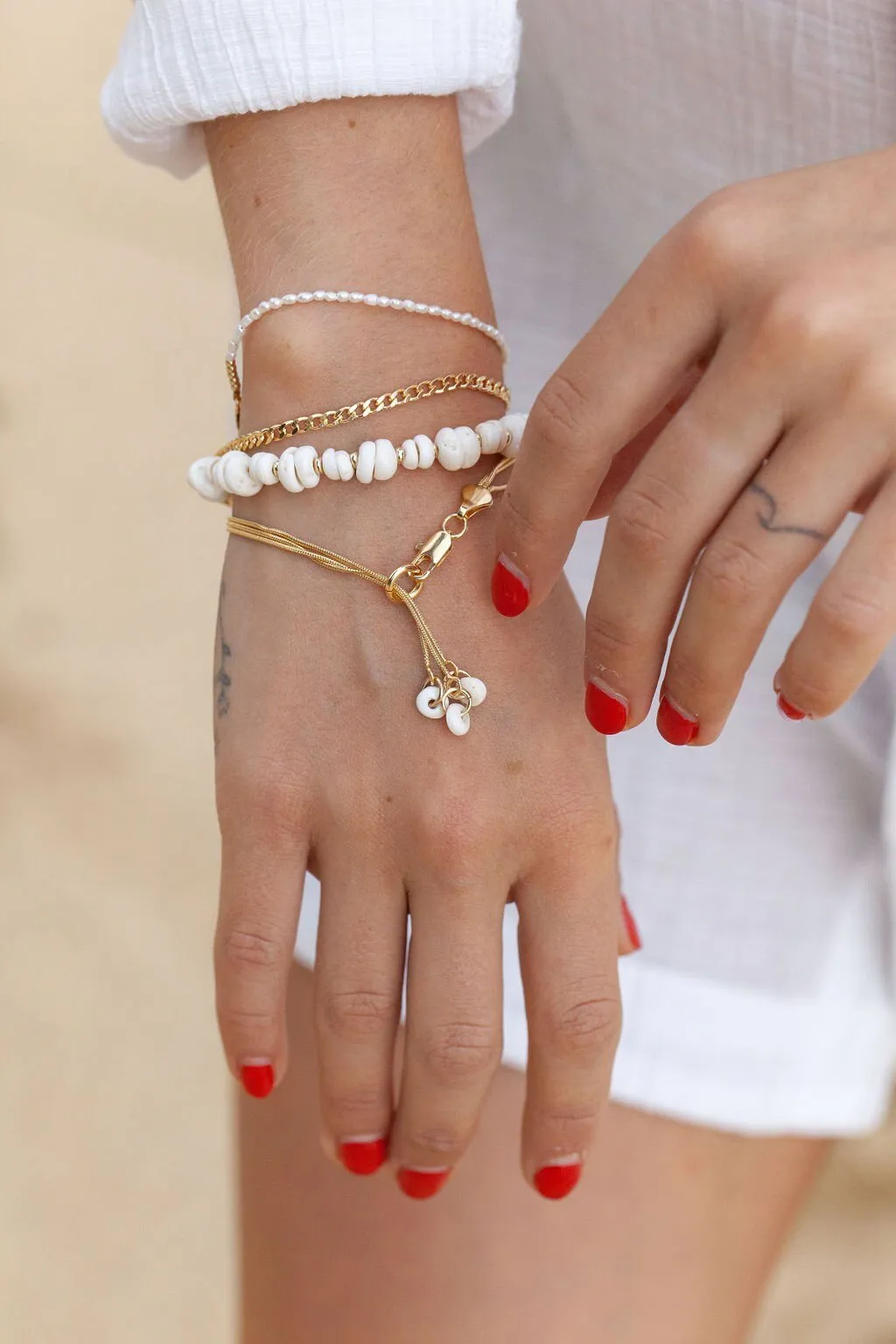 Gold Filled Curb Chain Bracelet