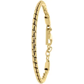 Invicta Men's Bracelet - Elements Yellow Stainless Steel Hook Buckle Clasp | 39613