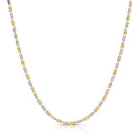 Joy Dravecky - Retro Choker in Gold/Silver
