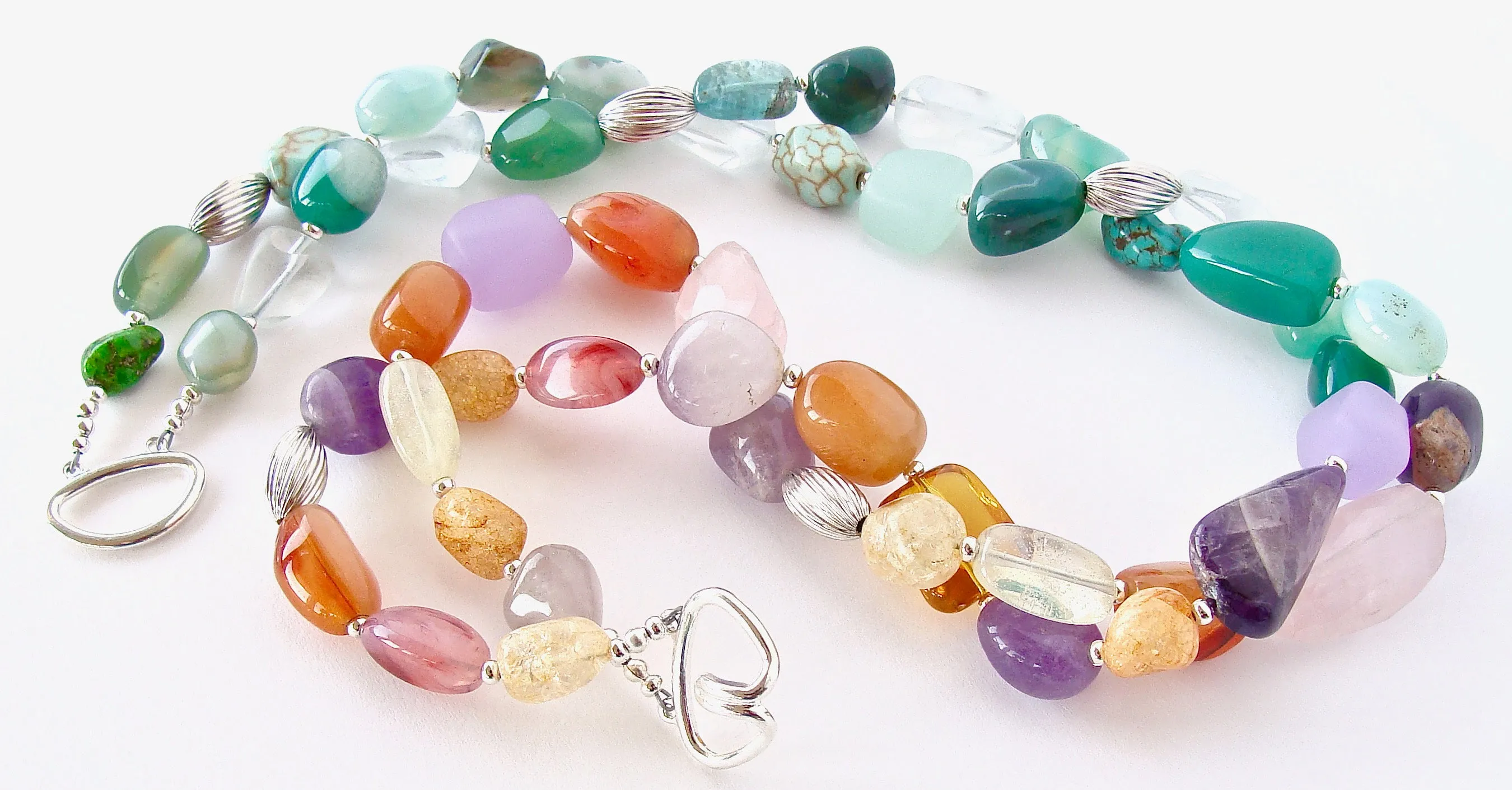 Joy: Multicolor Stone Necklace