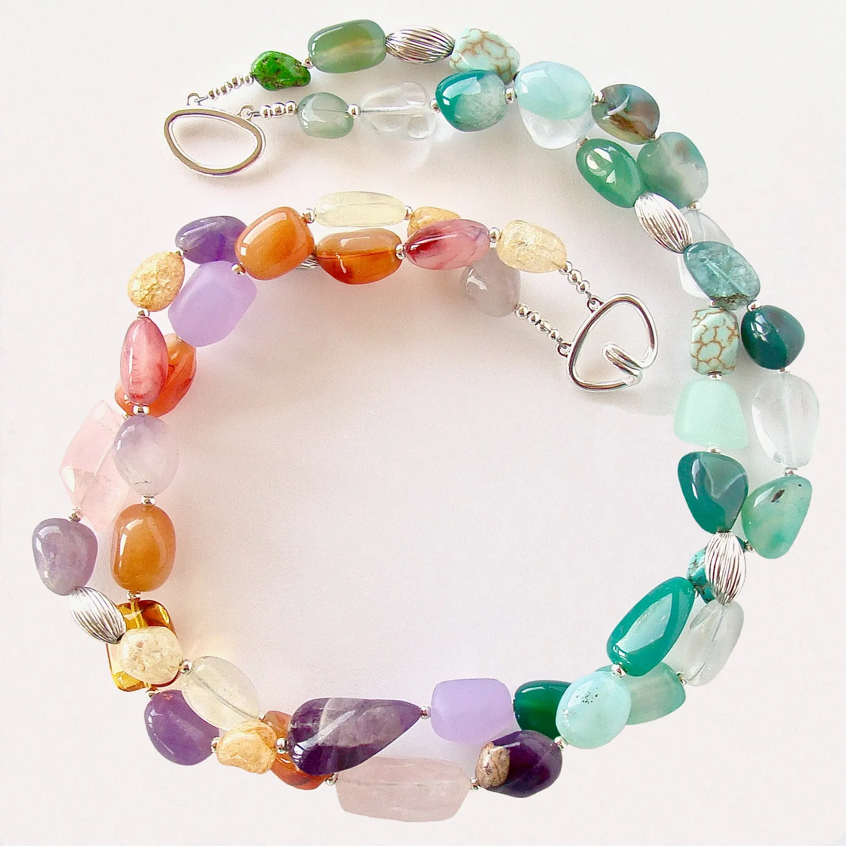 Joy: Multicolor Stone Necklace