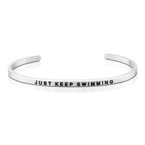 Just Keep Swimming  - MantraBand Bracelet