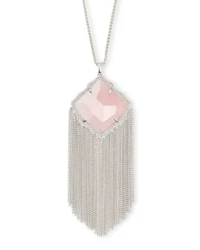 Kingston Rhodium - Rose Quartz Necklace