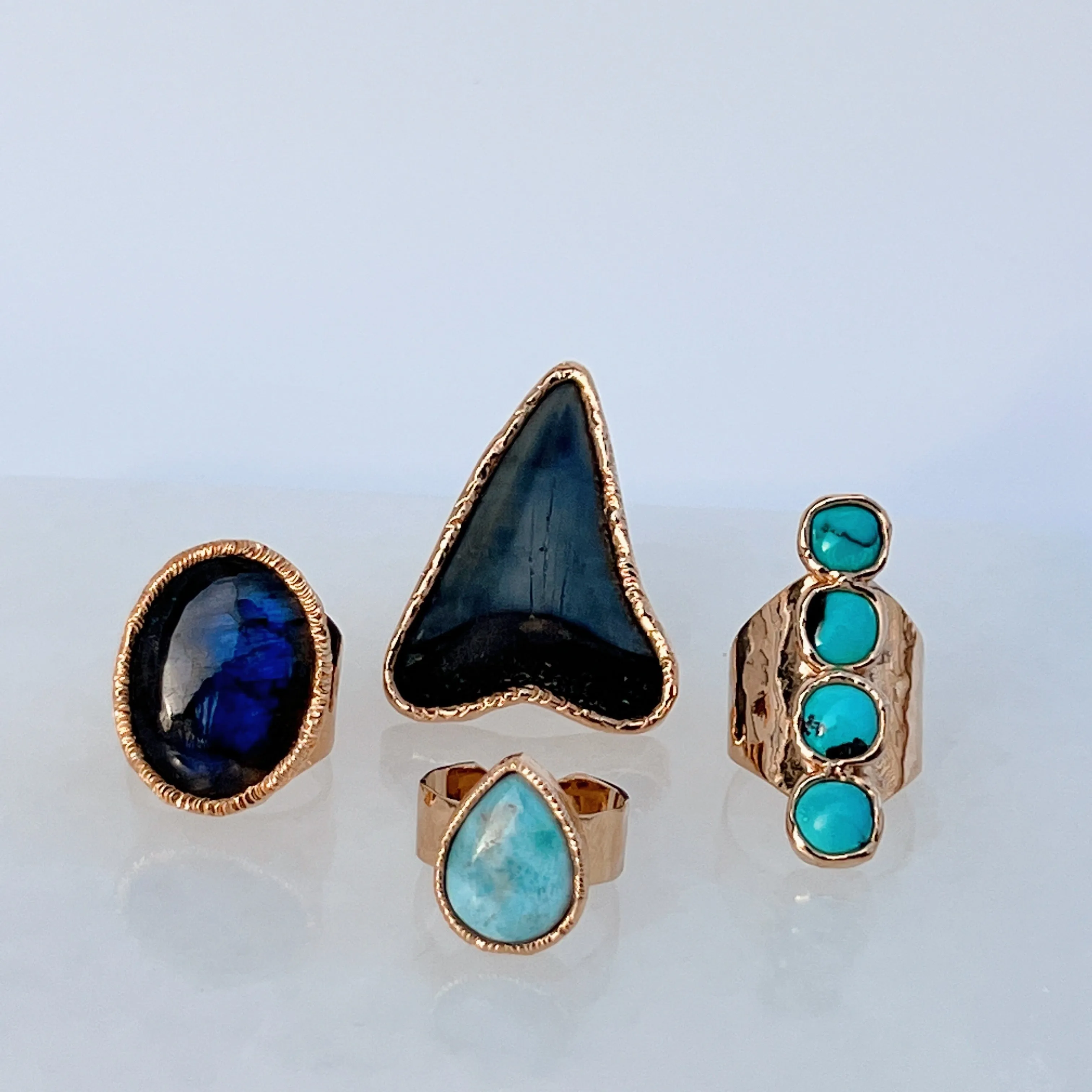 Larimar Signature Ring