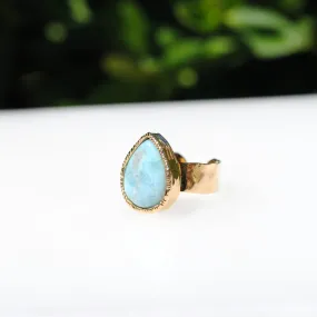 Larimar Signature Ring