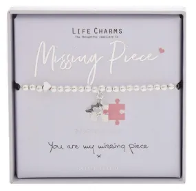 Life Charms Bracelet Missing Piece