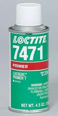 Loctite 22477 7471 Primer T, 4.5 oz Aerosol Can, Amber (10 Cans)