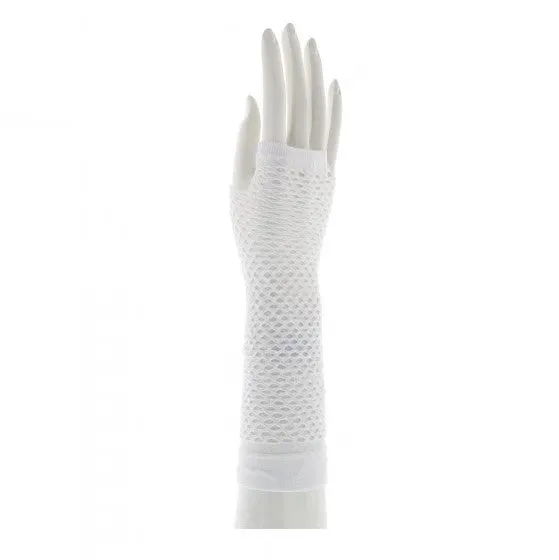 Long Fishnet Gloves