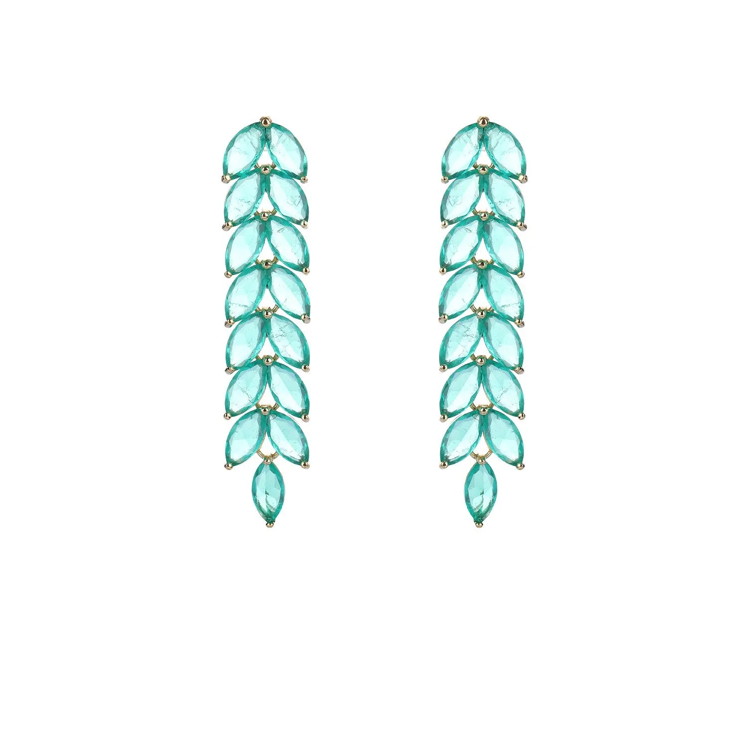 Luxury Cubic Zircon CZ Earrings,Chains Style Birthday Party Wedding Gift Fine New Jewelry CE11152