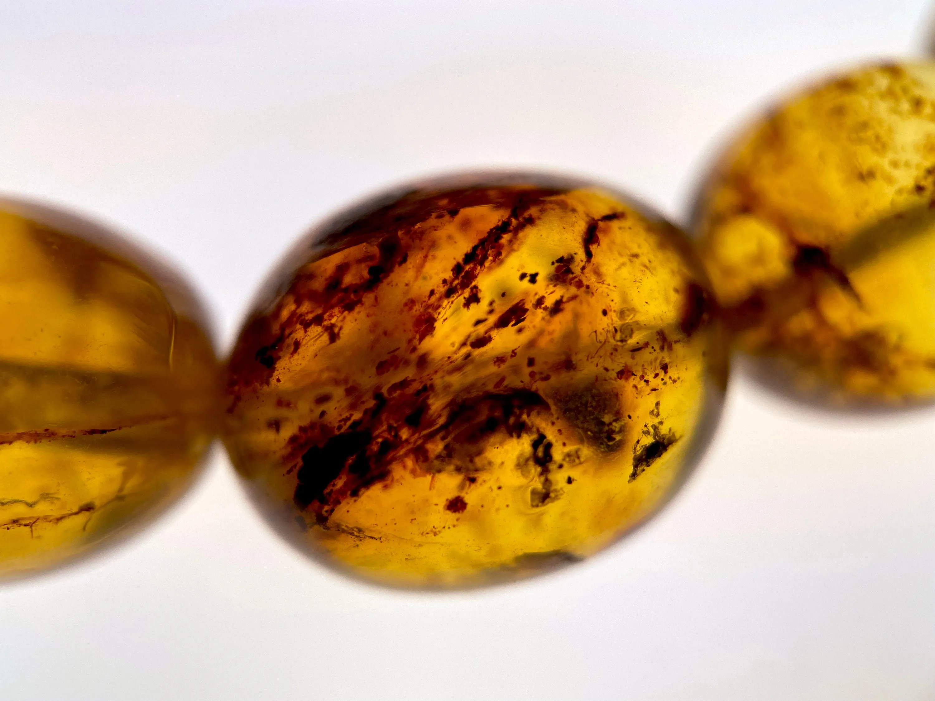 Mexican AMBER Crystal Bracelet - Beaded Bracelet, Handmade Jewelry, Healing Crystals and Stones, 48249