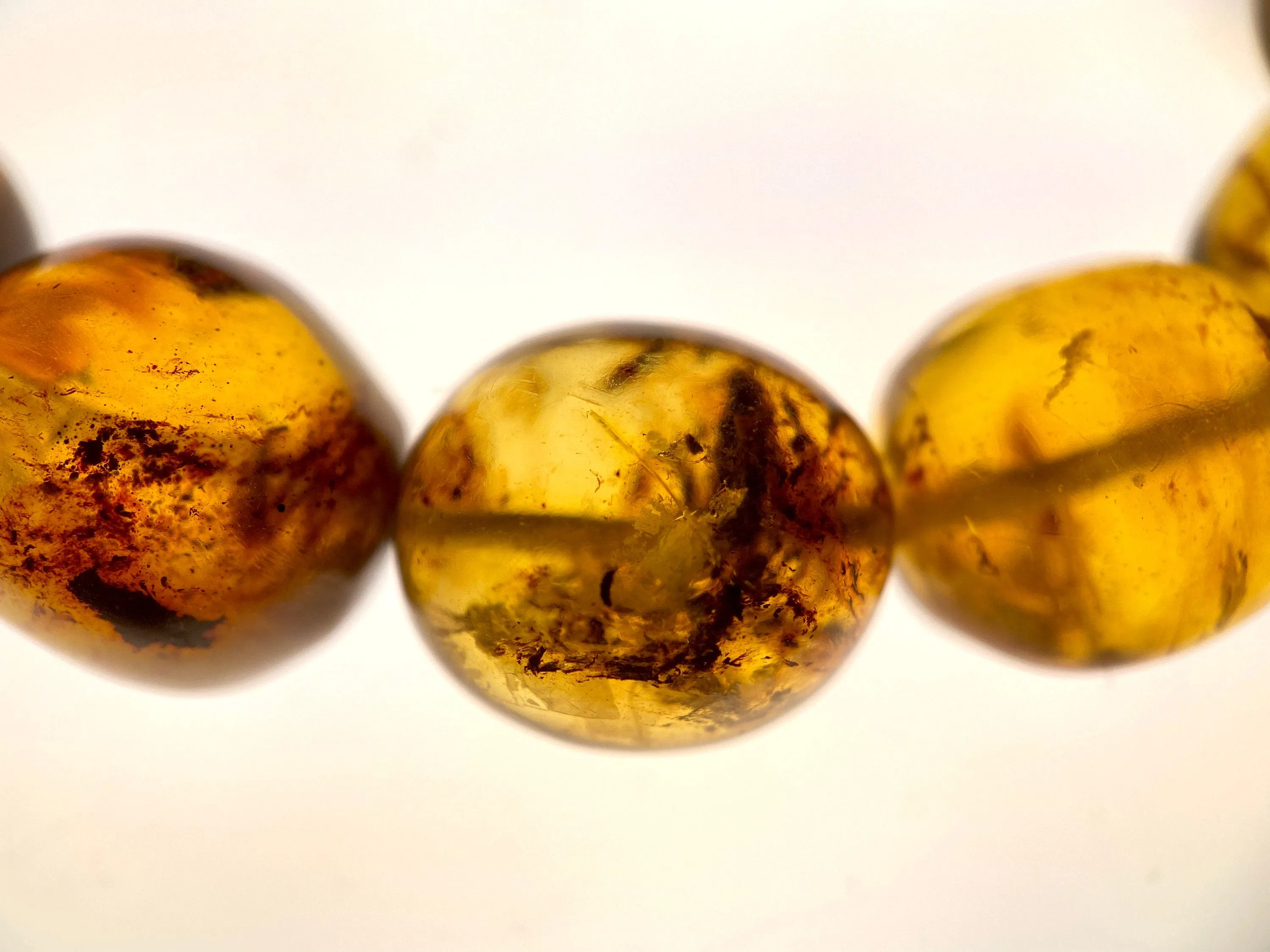 Mexican AMBER Crystal Bracelet - Beaded Bracelet, Handmade Jewelry, Healing Crystals and Stones, 48249