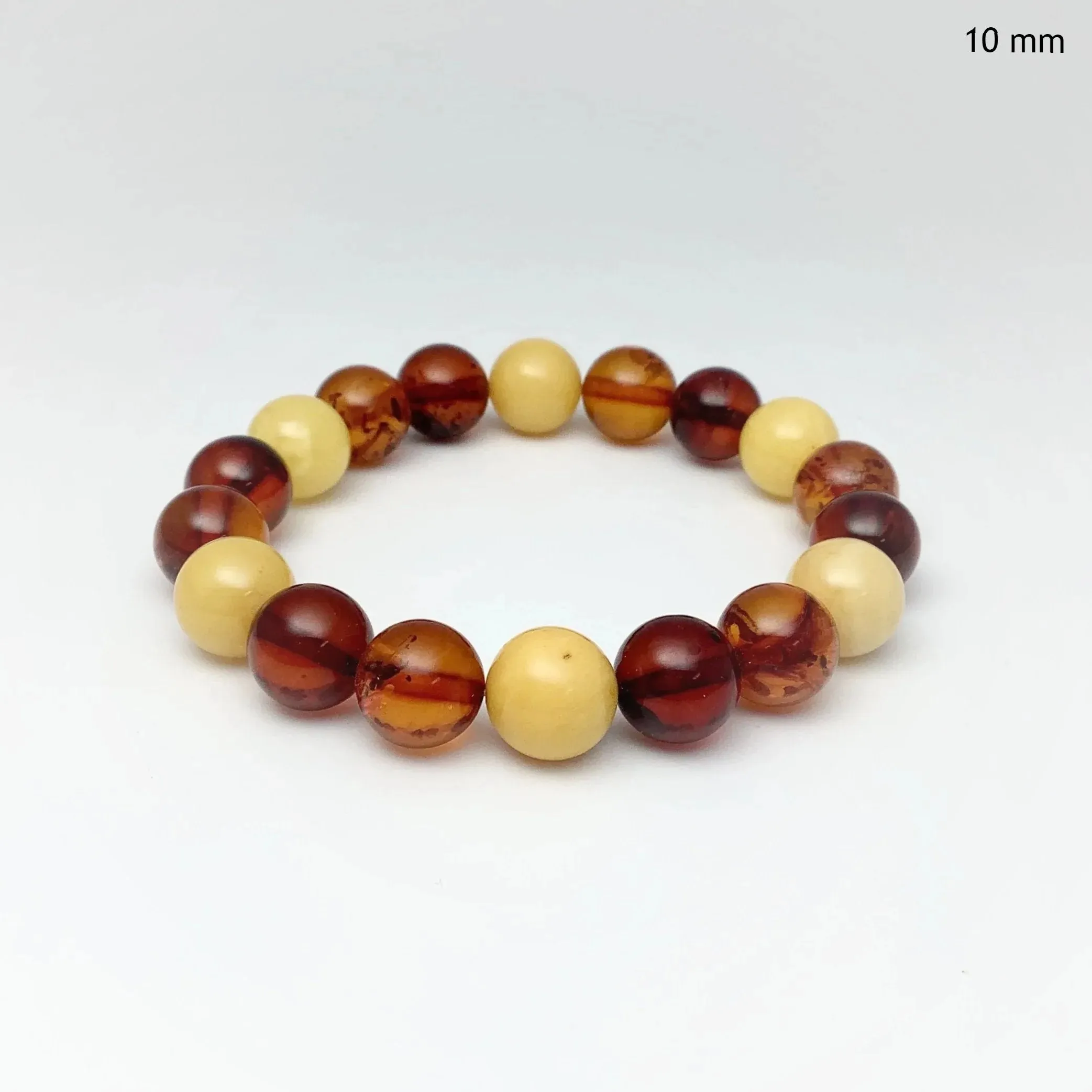 Mixed Amber Beaded Bracelet