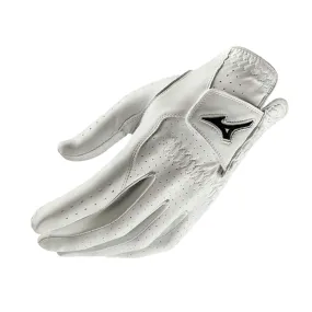 Mizuno Tour Cabretta Leather Golf Glove - White